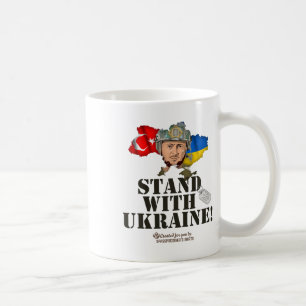 Ukraine Turkey Volodymyr Zelensky Stand With Ukrai Coffee Mug