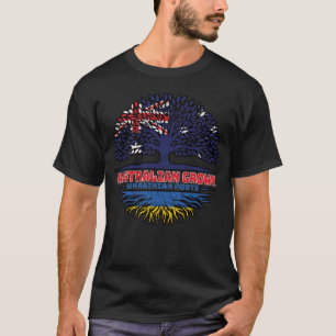 Ukraine Ukrainian Australian Australia Tree Roots T-Shirt