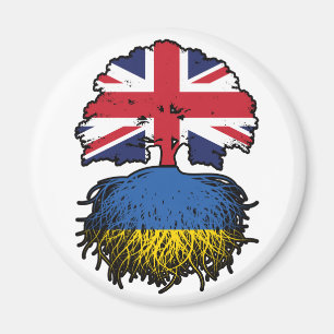 Ukraine Ukrainian British UK United Kingdom Magnet