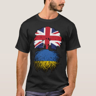 Ukraine Ukrainian British UK United Kingdom T-Shirt