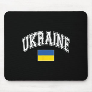 Ukraine Ukrainian Flag Graphic 2 Mouse Pad