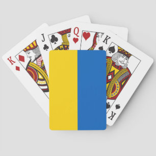 Ukraine (Ukrainian) Flag Playing Cards