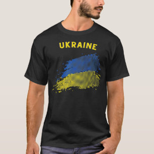 Ukraine Ukrainian Flag Ukrainians Gift T-Shirt