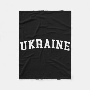Ukraine Ukrainian Flag Zelensky Tryzub Military Em Fleece Blanket