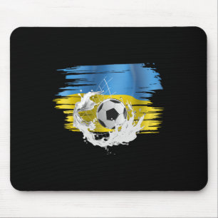 Ukraine Ukrainian Footbyll Mouse Pad