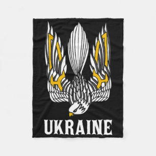Ukraine Ukrainian Kiev Trysub Eastern Europe 3 Fleece Blanket