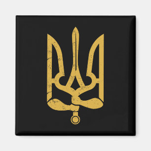 Ukraine Ukrainian Kiew Trysub Flag 10 Magnet