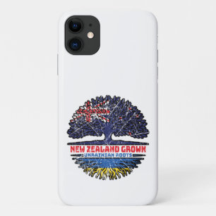 Ukraine Ukrainian New Zealander New Zealand Tree iPhone 11 Case