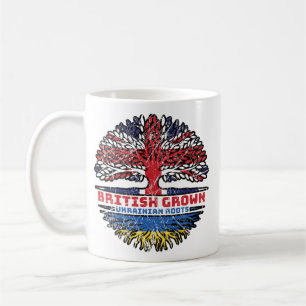 Ukraine Ukrainian Uk United Kingdom British Tree Coffee Mug