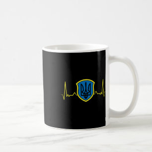 Ukraine Ukrainians Ukrainian Kiev Trysub Flag 13 Coffee Mug