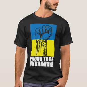 Ukraine Ukrainians Ukrainian Kiev Trysub Flag 14 T-Shirt