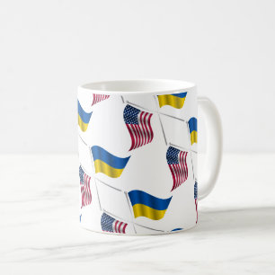 UKRAINE USA Coffee Mug