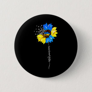 Ukraine Vintage Flag1 6 Cm Round Badge