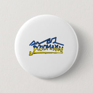 Ukraine Wolverines War National Stand Tag Support  6 Cm Round Badge