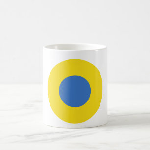 Ukrainian Air Force Roundel Coffee Mug
