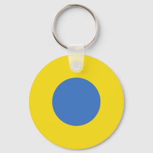 Ukrainian Air Force Roundel Key Ring