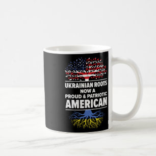 Ukrainian American Patriot Usa Grown Ukraine Us Fl Coffee Mug