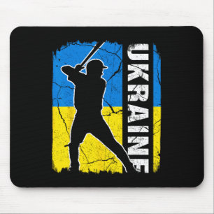 Ukrainian Bysebyll Player Ukraine Flag Bysebyll Fa Mouse Pad