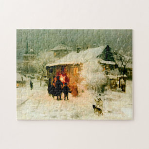 Ukrainian Christmas Carolers Jigsaw Puzzle