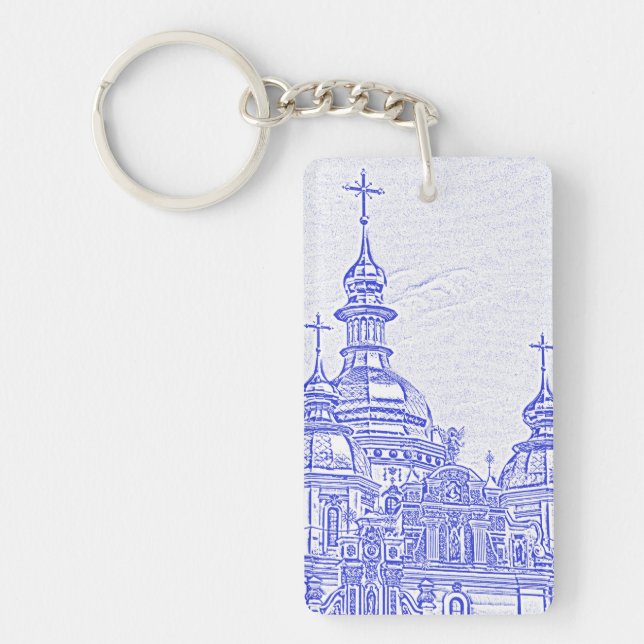 Ukrainian Church Key Ring (Front)