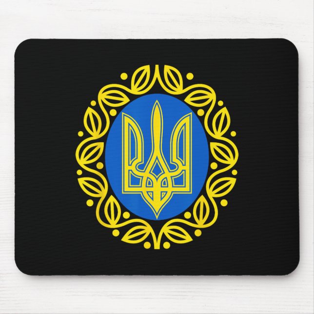 Ukrainian Coat Of Arms 1  Mouse Pad (Front)