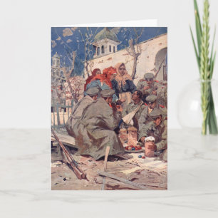 Ukrainian Easter in Galicia Holiday Card