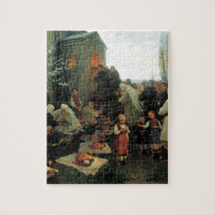 Ukrainian Easter/velyk Den' Blessing Jigsaw Puzzle