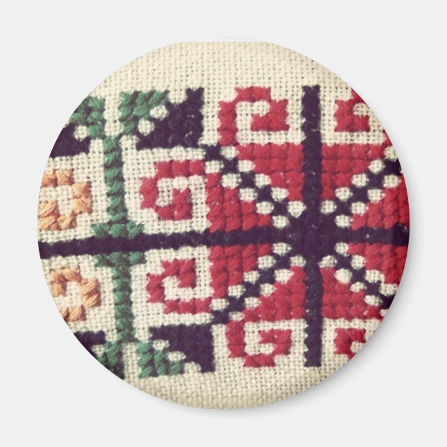 Ukrainian Embroidery Magnet (Front)