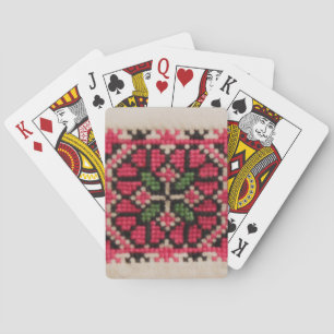 Ukrainian Embroidery Playing Cards