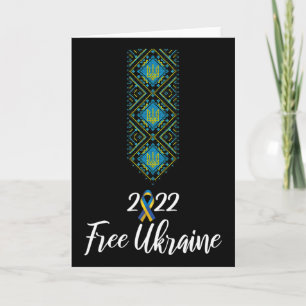 Ukrainian Embroidery Vyshyvanka For Men Support Fr Card