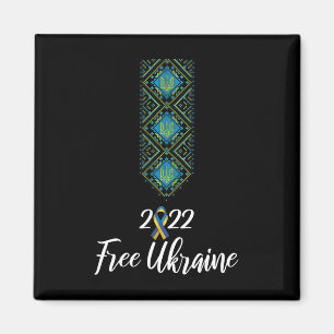 Ukrainian Embroidery Vyshyvanka For Men Support Fr Magnet