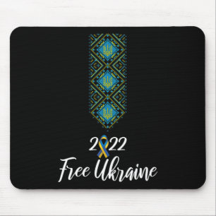 Ukrainian Embroidery Vyshyvanka For Men Support Fr Mouse Pad