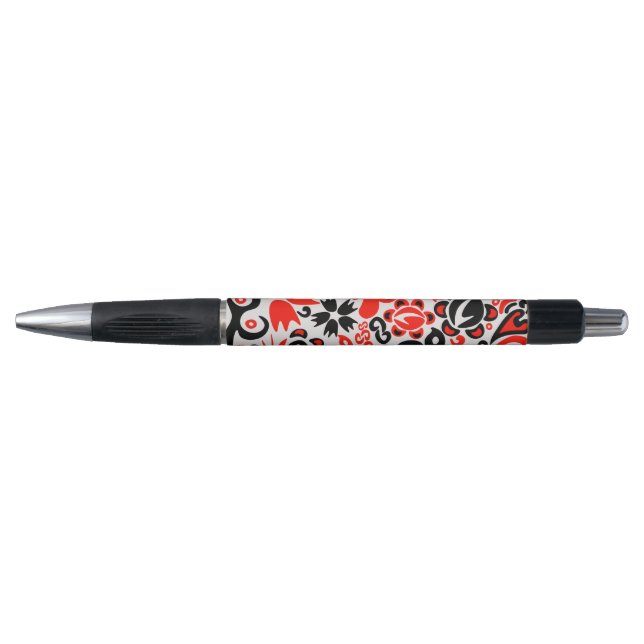 Ukrainian ethnic folk art floral pattern absrtact  (Front)