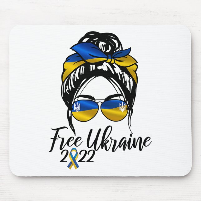 Ukrainian Flag2  Mouse Pad (Front)