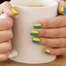 Ukrainian Flag Blue and Yellow
