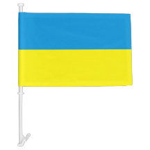 Ukrainian Flag Blue and Yellow Slava Ukraine