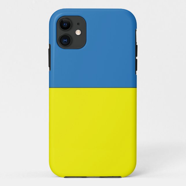Ukrainian Flag Case-Mate iPhone Case (Back)