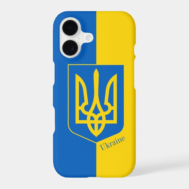 Ukrainian Flag case, Ukraine fashion / sports (Back)