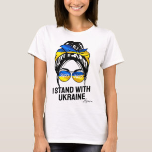 Ukrainian Flag I Stand With Ukraine 2025 Shirts Fr