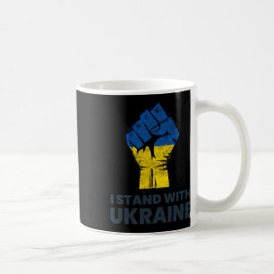 Ukrainian Flag - I Stand With Ukraine Flag 3 Coffee Mug