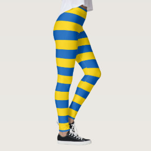 Ukrainian flag leggings