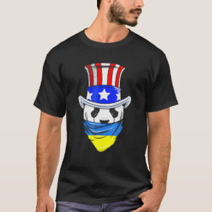 Ukrainian Flag National Ukraine Ukrajina Cool Desi T-Shirt