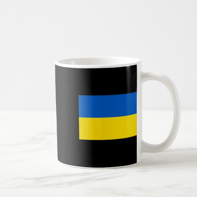 Ukrainian Flag Of Ukraine  Coffee Mug (Right)