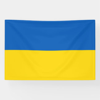 Ukrainian flag. Outdoor  Banner