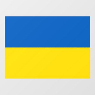 Ukrainian flag. Supporting Ukraine