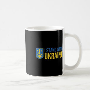 Ukrainian Flag Supporting Ukraine I Stand With Ukr Coffee Mug