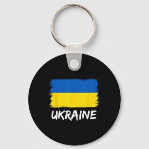 Ukrainian Flag Ukraine 3 Key Ring