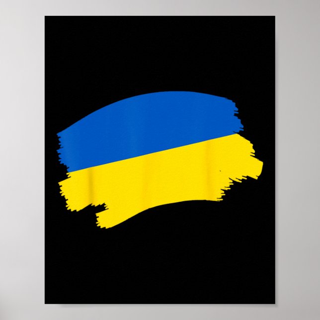 Ukrainian Flag Ukraine 5  Poster (Front)