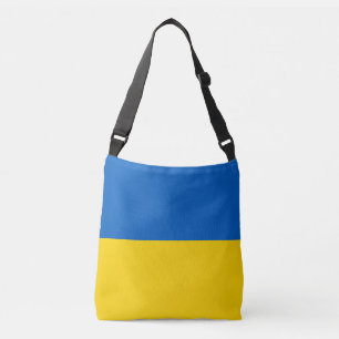 Ukrainian flag & Ukraine fashion, shopping /sports Crossbody Bag