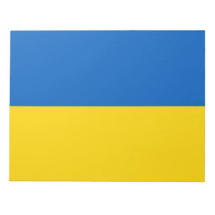 Ukrainian Flag (Ukraine) Notepad